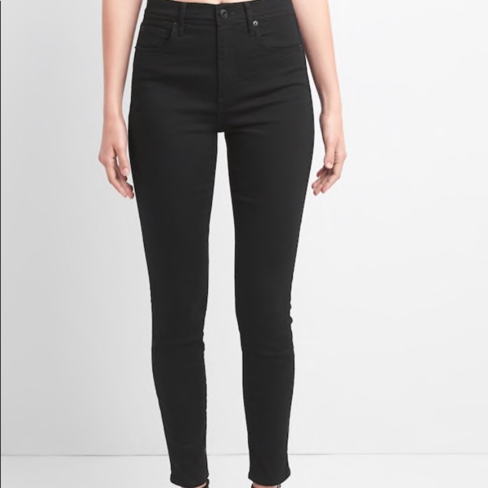 Gap High Rise True Skinny Jeans